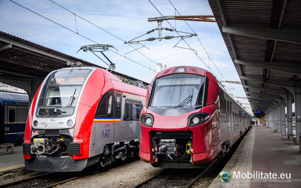 Alstom începe probele cu a 16a ramă Coradia în timp ce încă două unități urmează să ajungă la București. A 15a ramă a finalizat probele și urmează să ajungă la InterRegional Călători