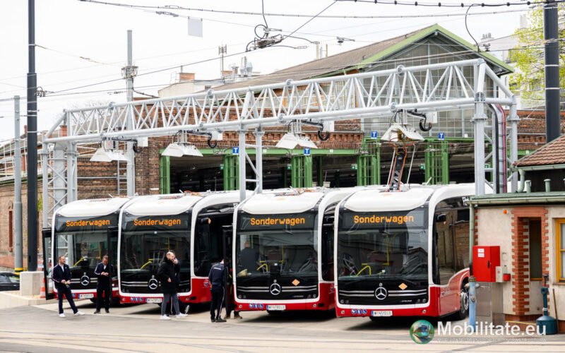 Wiener Linien electrifică linia 57A: autobuzele pe baterii înlocuiesc definitiv dieselul în Viena