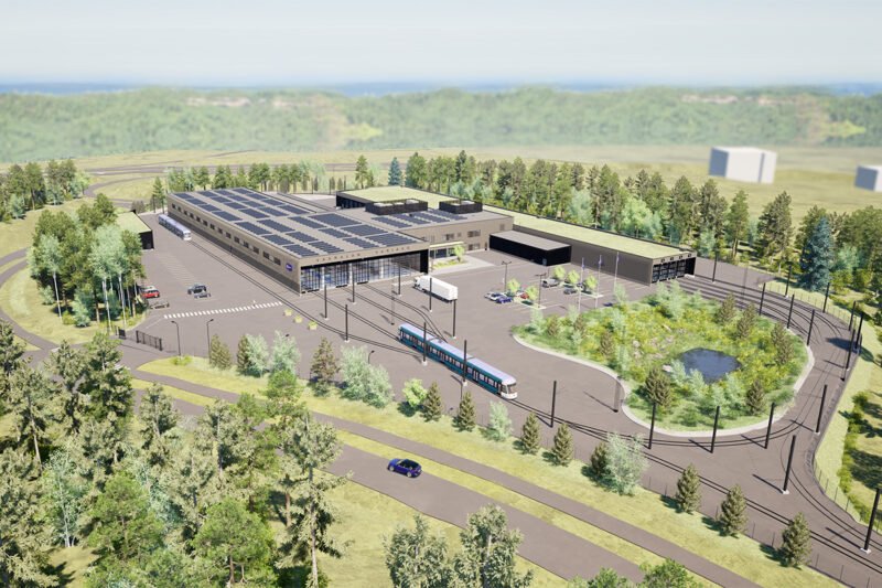 SRV Rakennus va construi depoul Vaarala pentru tramvaiul din Vantaa
