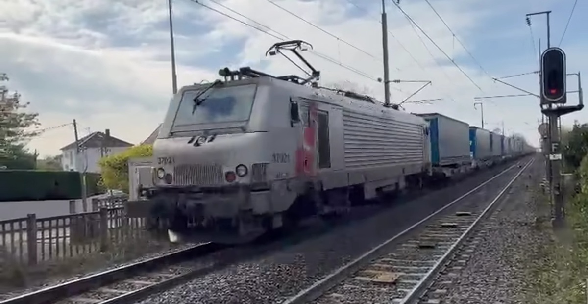 SBB Cargo International operează primul serviciu P400 deviat prin Alsacia pentru a menține fluxurile de marfă în contextul închiderii Rinului Superior