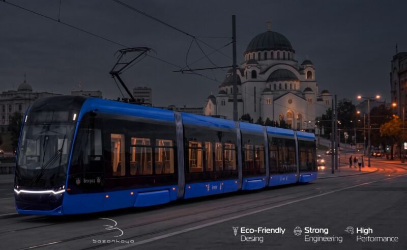 Bozankaya finalizează livrarea flotei de 25 de tramvaie pentru Belgrad, ultimul vehicul plecând către Serbia