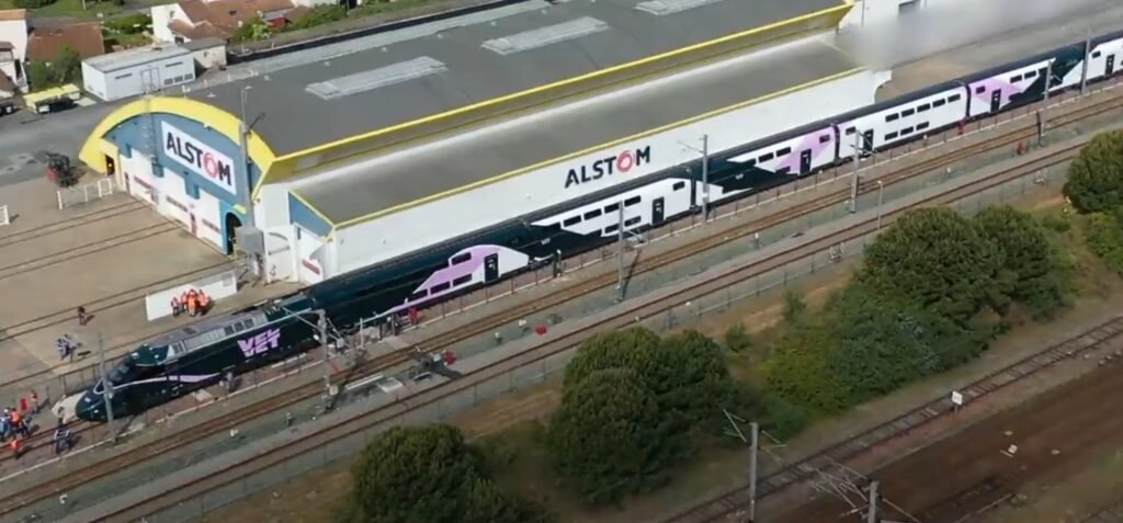 Velvet prezintă primul tren Avelia Horizon de mare viteză inaugurat oficial la La Rochelle
