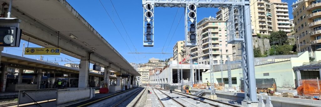 O parte din stația Genova Brignole a fost repusă în funcțiune după lucrări majore de modernizare