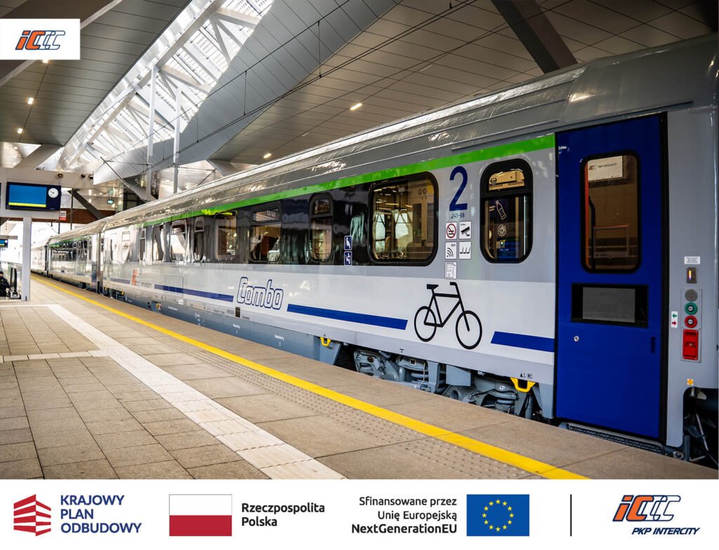 PKP Intercity introduce încă șase vagoane multifuncționale COMBO