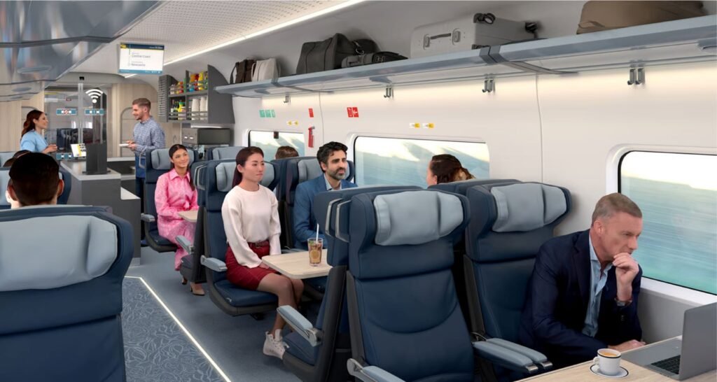 Australia actualizează proiectul liniei de mare viteză Newcastle–Sydney cu trenuri de 320 km/h și călătorii reduse la o oră