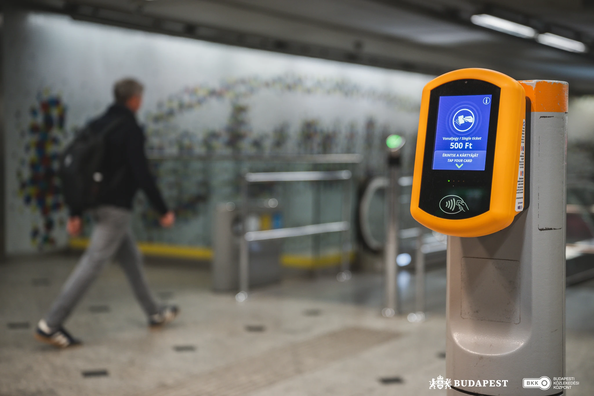 BKK extinde sistemul Pay&GO: validare și plată cu o singură atingere pe toate liniile de metrou din Budapesta