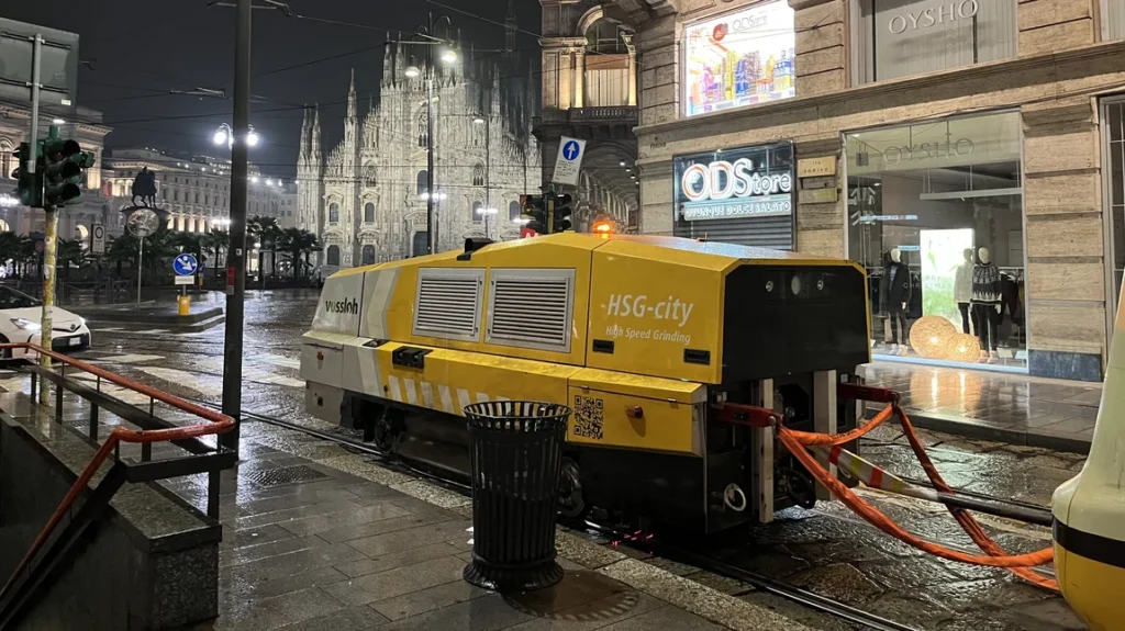 Vossloh contribuie la infrastructura sustenabilă a regiunii Milano prin tehnologii avansate de întreținere feroviară