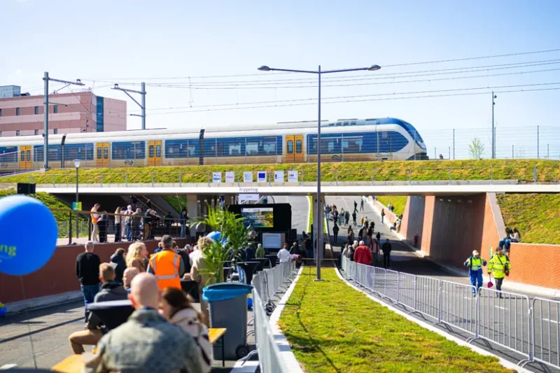 ProRail deschide oficial noua subtraversare Koppeling din Heerhugowaard după 20 de luni de lucrări