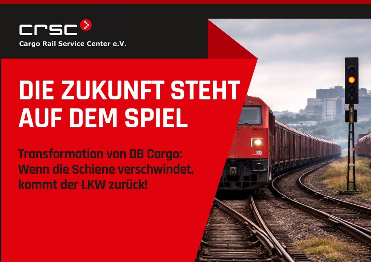 CRSC avertizează că reducerea cu 80% a traficului de vagoane izolate la DB Cargo ar declanșa o criză structurală în industria germană