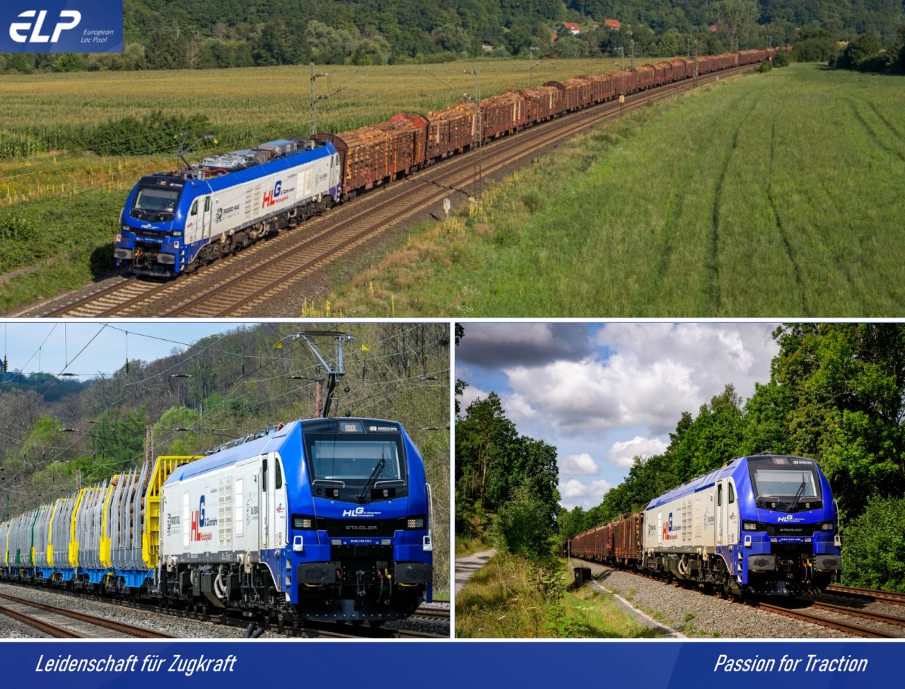 European Loc Pool și HLG prezintă un model modern de logistică feroviară pentru transportul lemnului cu locomotiva EuroDual în rol central