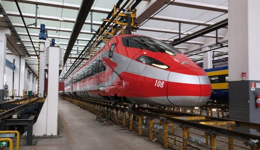Trenitalia primește al șaptelea Frecciarossa de nouă generație construit integral în Italia