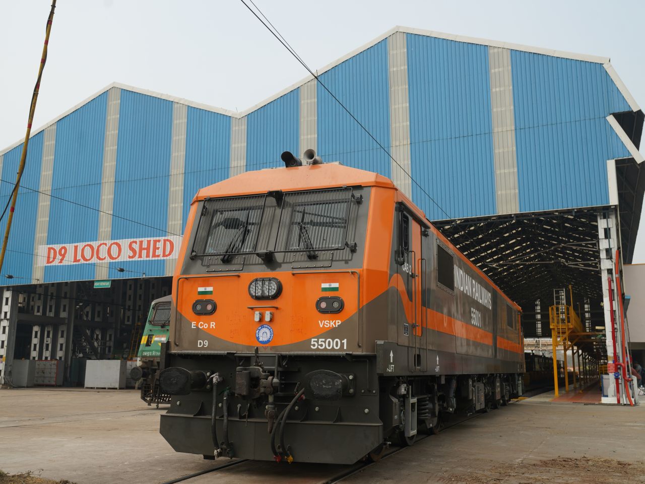 Siemens livrează primele locomotive D9 către Indian Railways și inaugurează depoul de mentenanță din Visakhapatnam