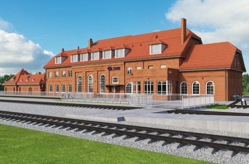 PKP S.A. lansează licitația pentru modernizarea completă a gării istorice din Pasłęk