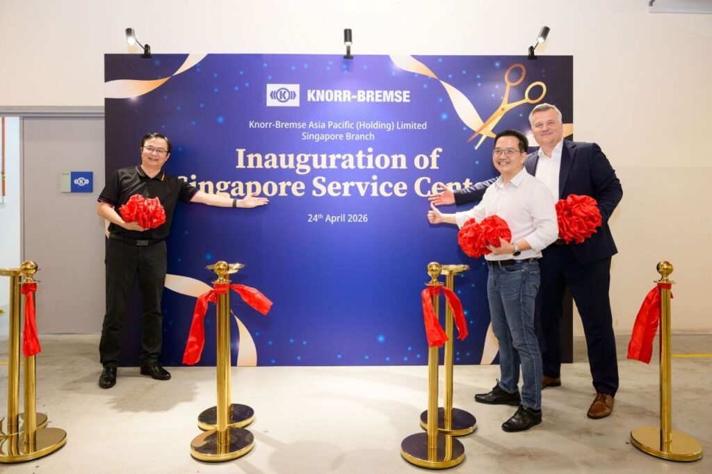 Knorr‑Bremse deschide un nou centru de servicii în Singapore pentru a sprijini pe termen lung piața feroviară locală