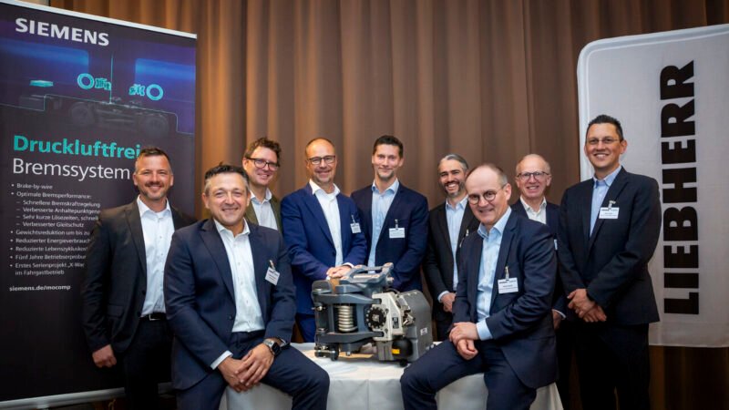 Siemens Mobility prezintă sistemul de frânare fără aer la un eveniment exclusiv pentru furnizori organizat la Graz