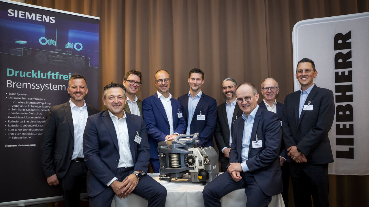 Siemens Mobility prezintă sistemul de frânare fără aer la un eveniment exclusiv pentru furnizori organizat la Graz