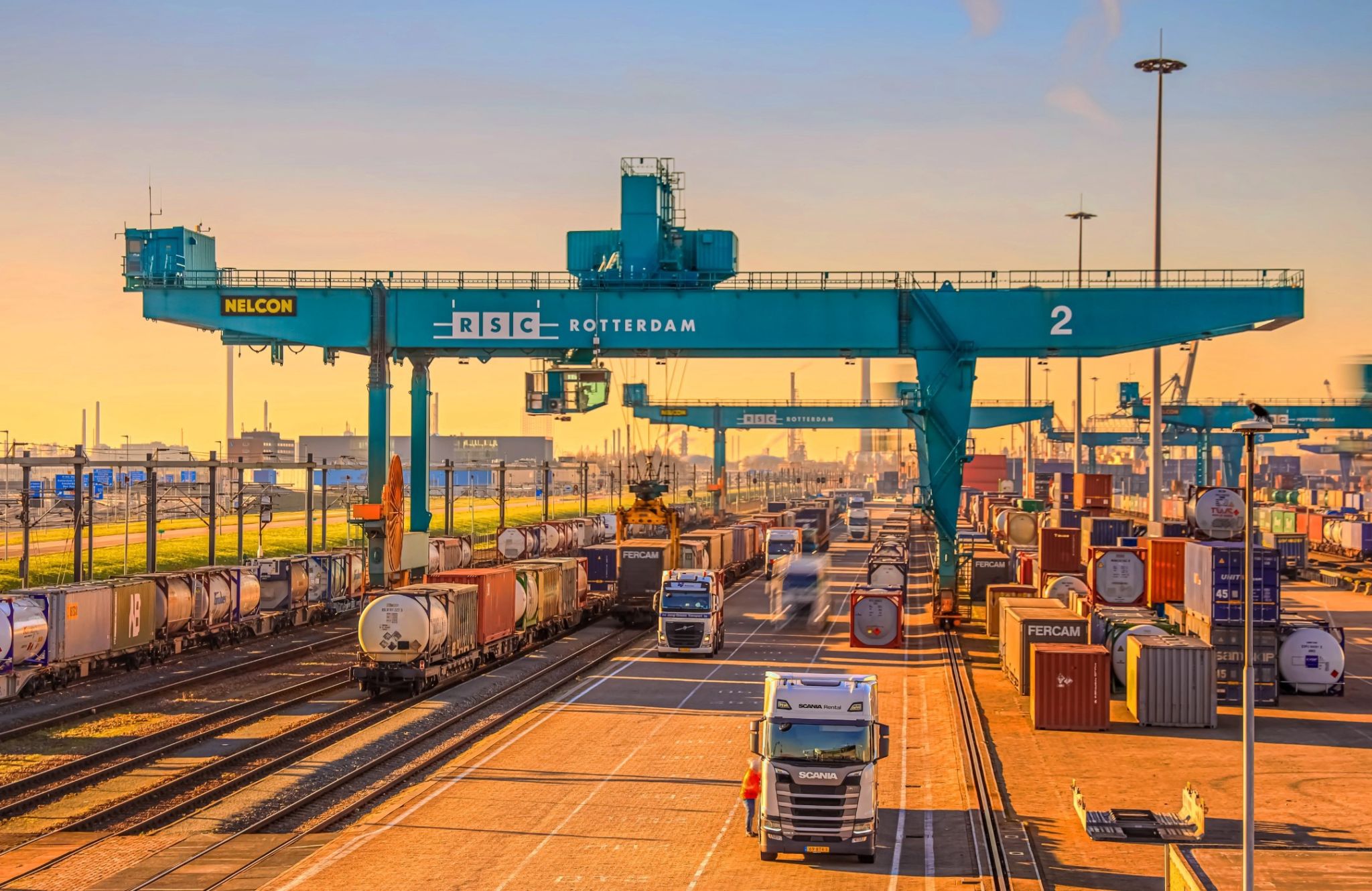 RSC Rotterdam devine un nod esențial pentru rețeaua multimodală europeană conectând transportul feroviar cu shortsea în Portul Rotterdam