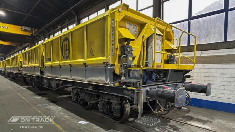 On track GmbH își consolidează operațiunile în Elveția și asigură mentenanța mobilă pentru vagoanele Marti din proiectul ASTRA la tunelul de bază Gotthard