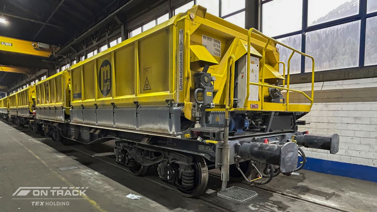 On track GmbH își consolidează operațiunile în Elveția și asigură mentenanța mobilă pentru vagoanele Marti din proiectul ASTRA la tunelul de bază Gotthard