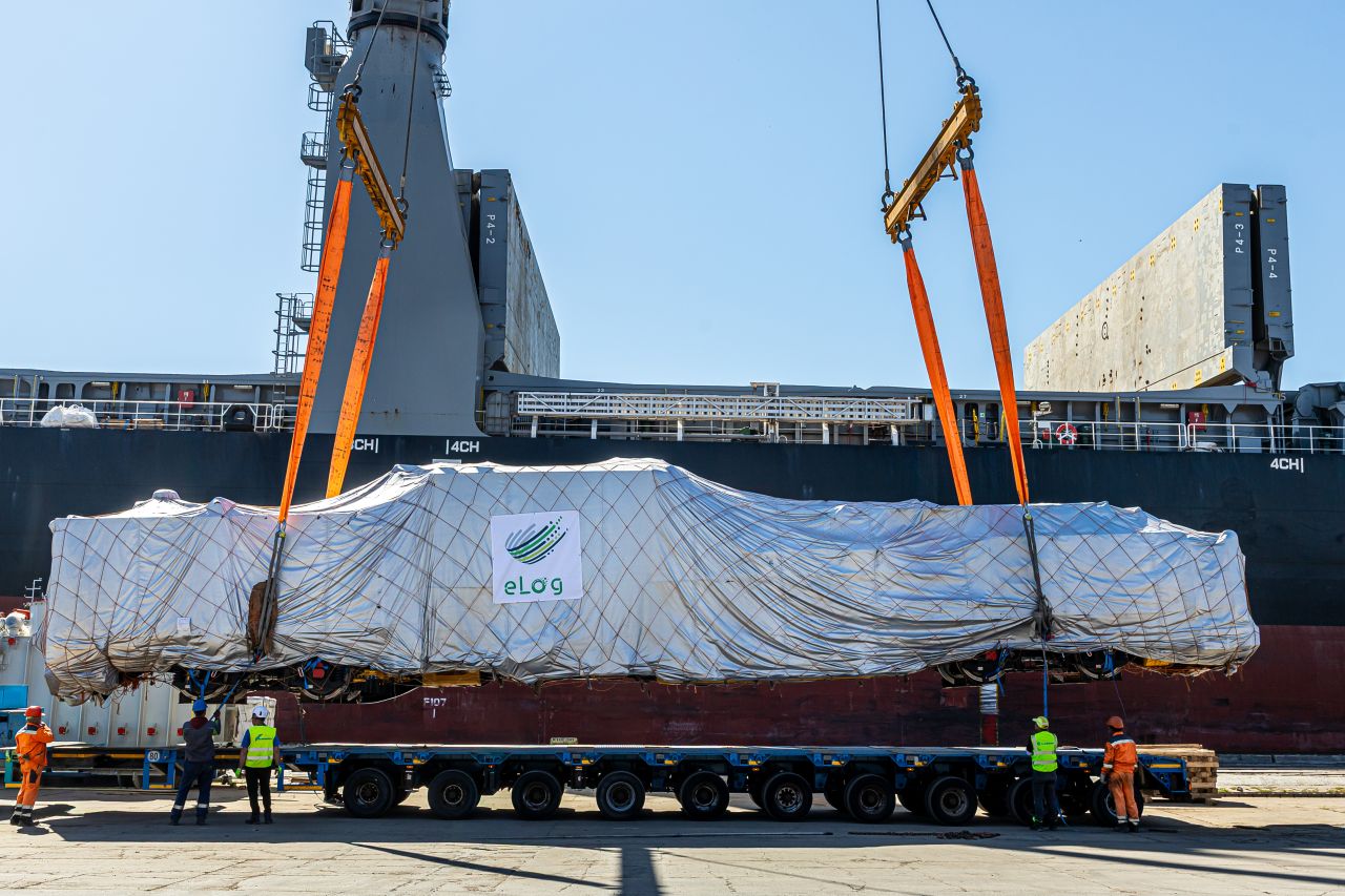 Elogistics Corporation a realizat cu succes transportul unui nou lot de utilaje feroviare pentru Căile Ferate din Moldova prin Portul Constanța