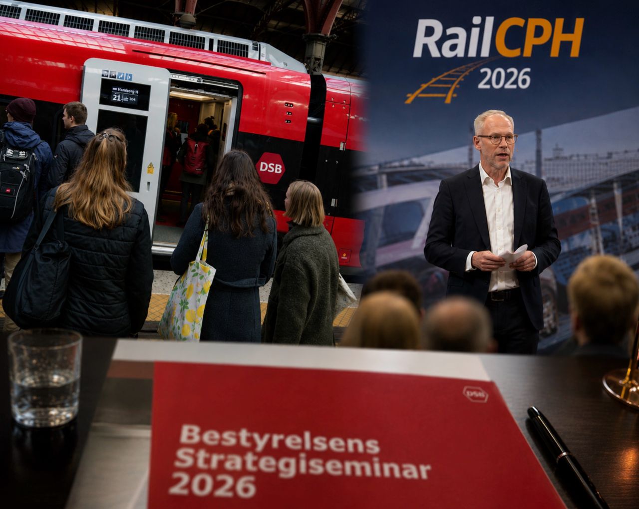 DSB avertizează că modernizarea feroviară nu are valoare fără îmbunătățirea experienței zilnice a pasagerilor
