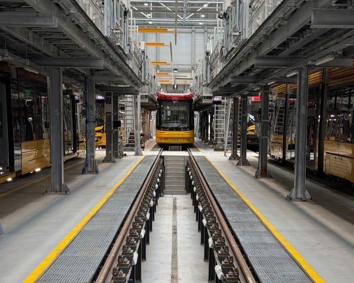 Zajezdnia Annopol, cea mai modernă remiză de tramvaie din Varșovia, prezentată participanților MET 2026