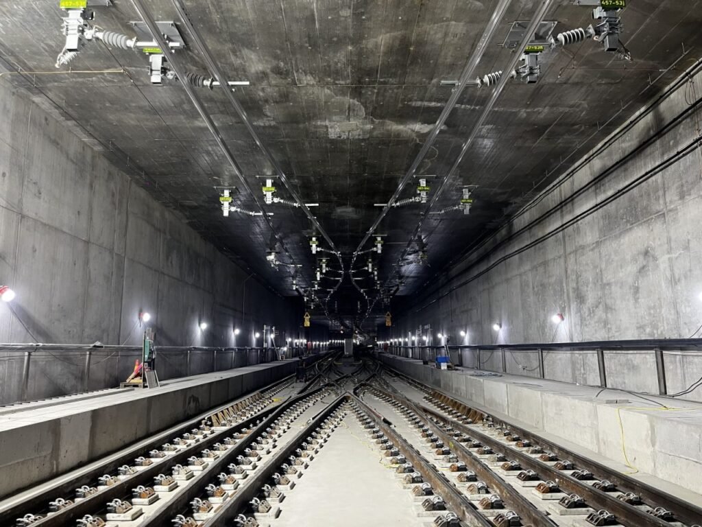 TSO finalizează lucrările de betonare a celor 6 km de cale ferată pe proiectul West Link din Göteborg