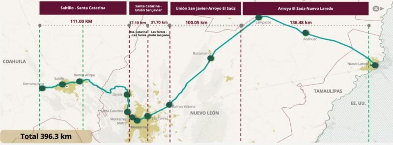 Hitachi Rail își consolidează prezența în Mexic prin contractul pentru sistemele feroviare ale coridorului Saltillo–Nuevo Laredo