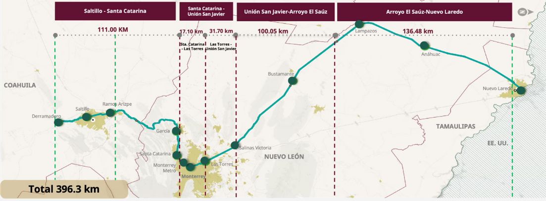 Hitachi Rail își consolidează prezența în Mexic prin contractul pentru sistemele feroviare ale coridorului Saltillo–Nuevo Laredo