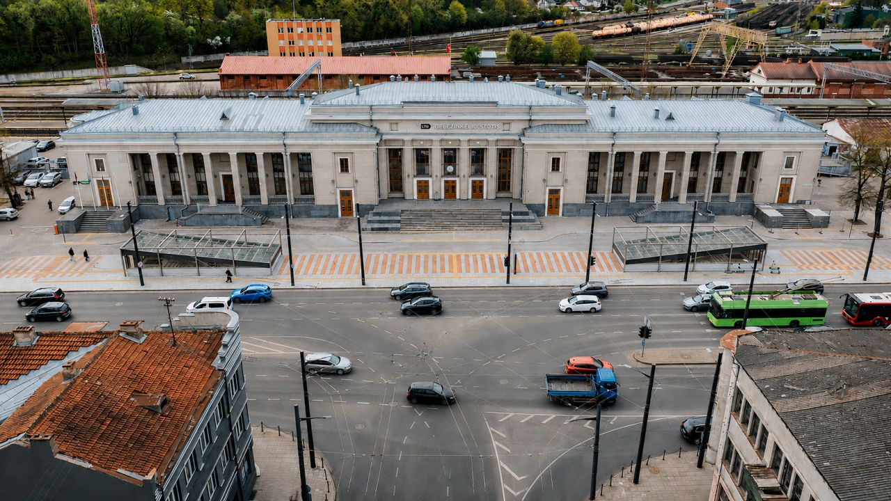 Kaunas deschide noua zonă Kiss & Ride la gara centrală, pentru acces rapid și comod al pasagerilor