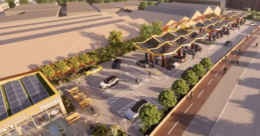 Londra va avea cel mai mare hub de încărcare ultra‑rapidă pentru vehicule electricela Hanger Lane ce va fi deschis în 2027