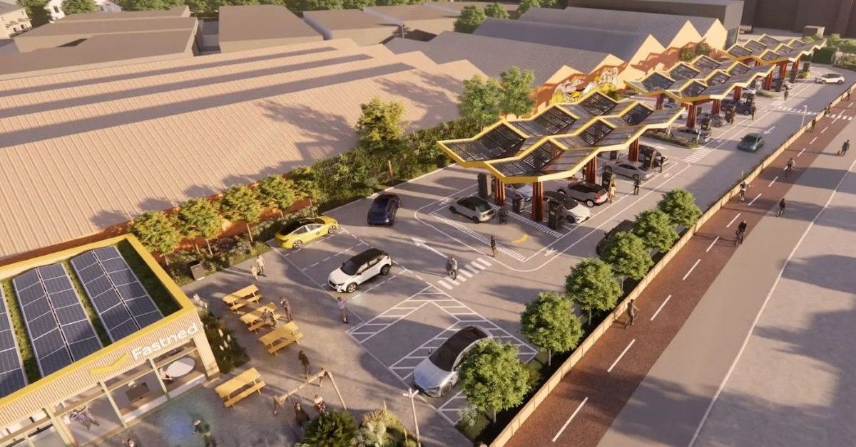Londra va avea cel mai mare hub de încărcare ultra‑rapidă pentru vehicule electricela Hanger Lane ce va fi deschis în 2027