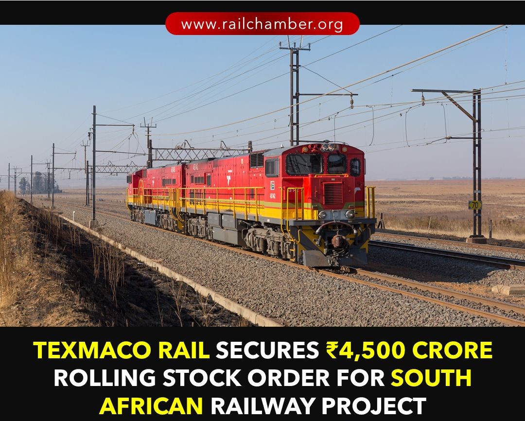 Texmaco Rail & Engineering câștigă un contract de peste 450 milioane euro în Africa de Sud pentru locomotive și vagoane de marfă