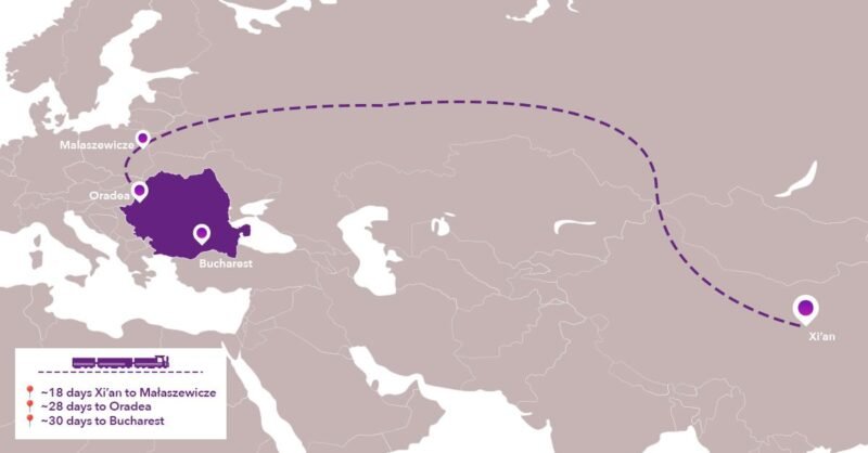 APA Cargo Services crește la 15 containere LCL feroviare pe lună între China și România după un an de operare