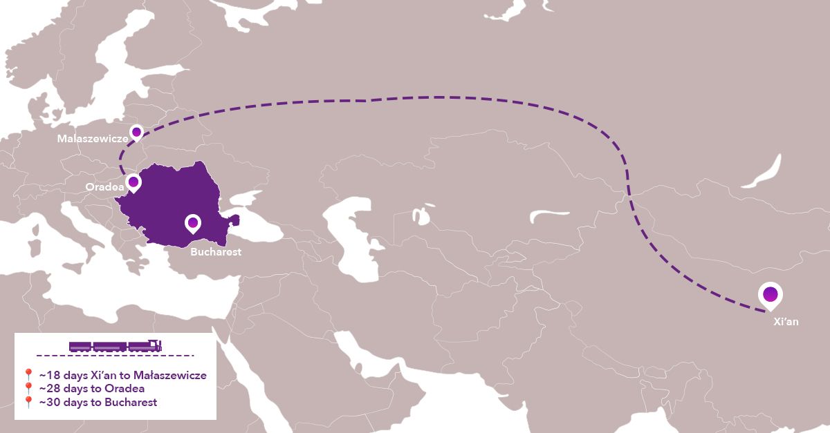 APA Cargo Services crește la 15 containere LCL feroviare pe lună între China și România după un an de operare