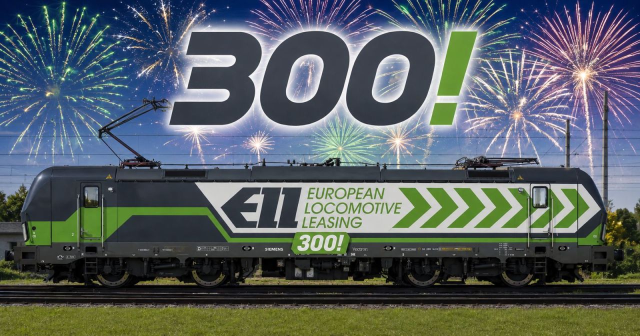 ELL atinge pragul de 300 de locomotive Vectron consolidându‑și poziția de cel mai mare operator al acestui tip în Europa