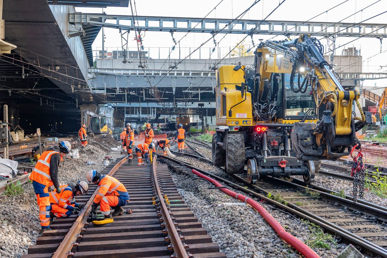 TSO finalizează în 72 de ore un amplu proiect de reabilitare feroviară în zona Gării Austerlitz din Paris