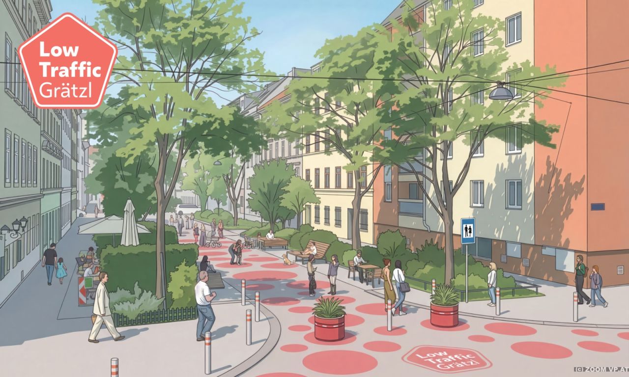 Viena introduce „Low Traffic Grätzl”: zone cu trafic redus pentru mai multă liniște și calitate a vieții în cartiere