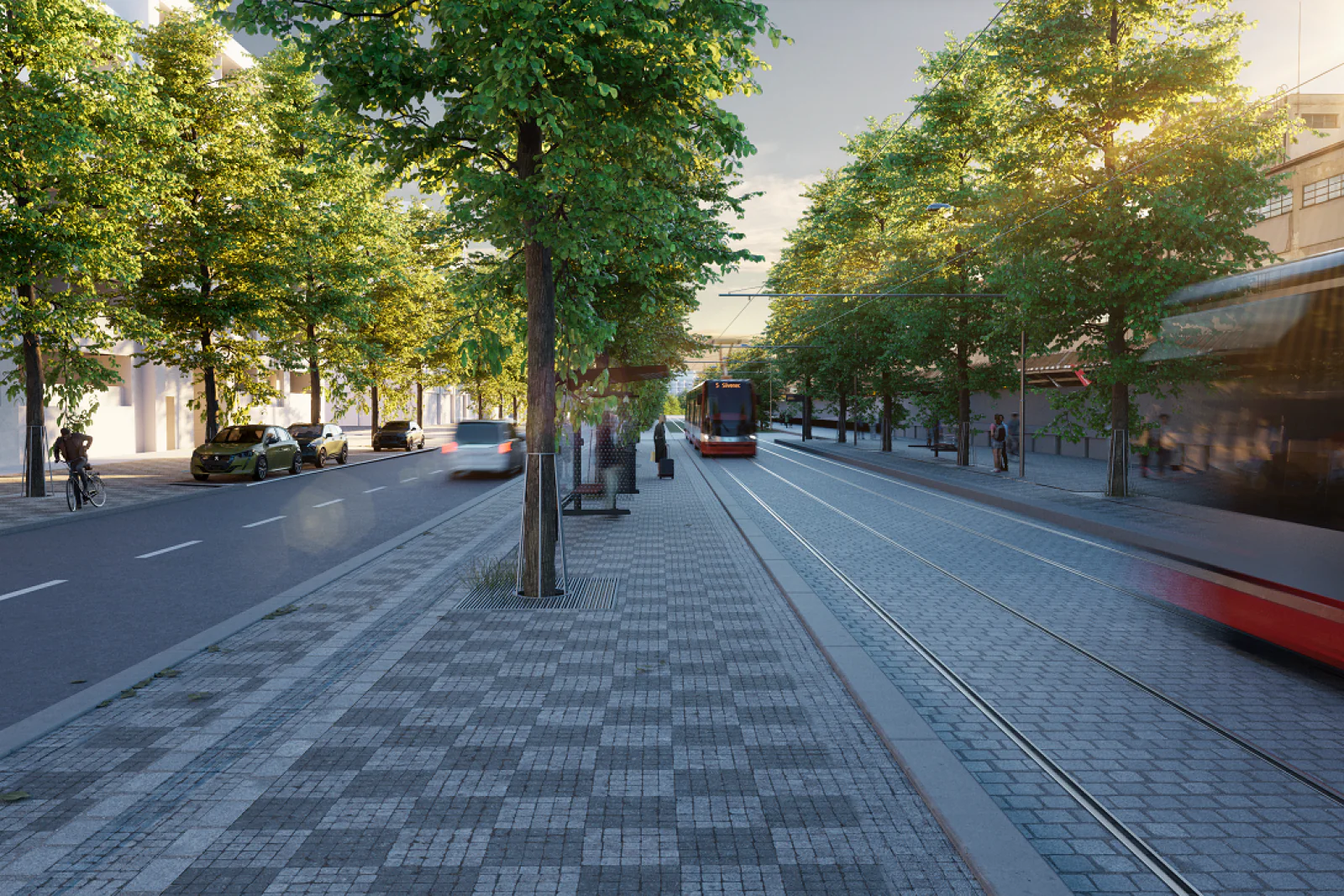 Praga începe în trimestrul III construcția noii linii de tramvai Olšanská–Habrová în urma unei investiții de 599 milioane coroane