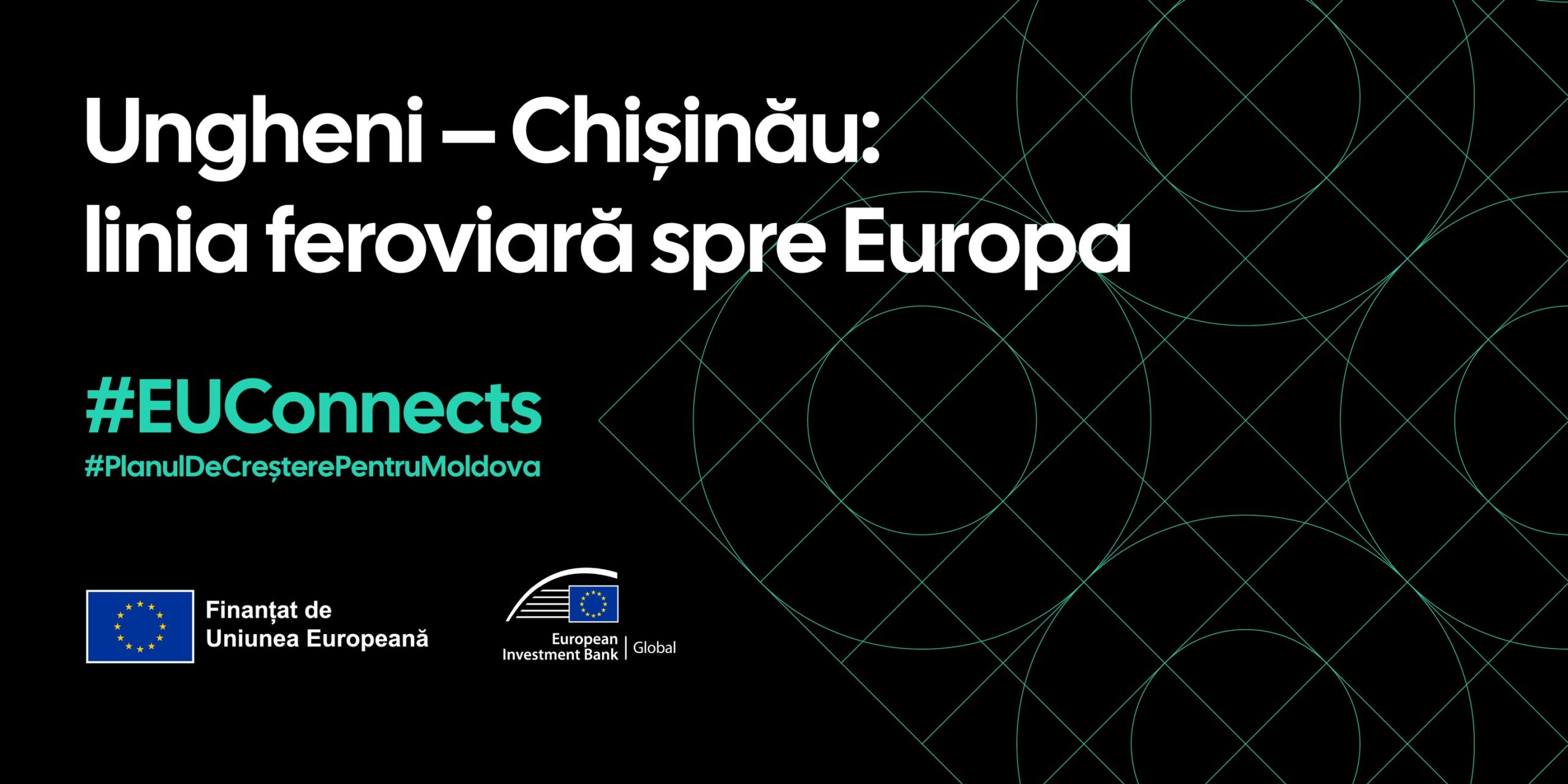 Republica Moldova începe electrificarea căii ferate cu linia Chișinău–Ungheni, primul proiect al tranziției către standarde europene