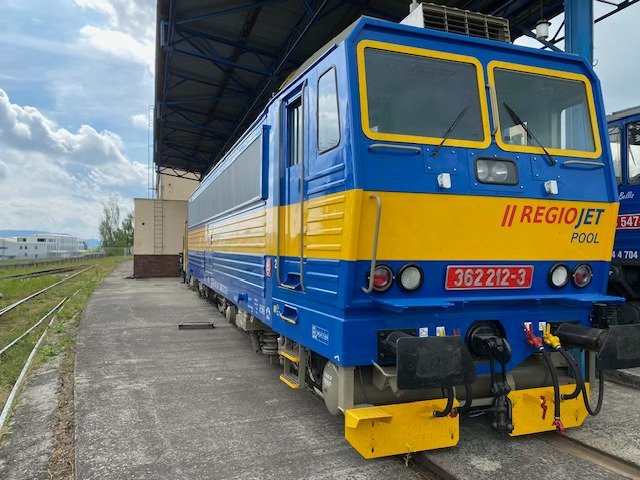ČMŽO Elektronika finalizează cu succes testele ESC pentru locomotiva modernizată 362.2 a RegioJet pe circuitul Velim