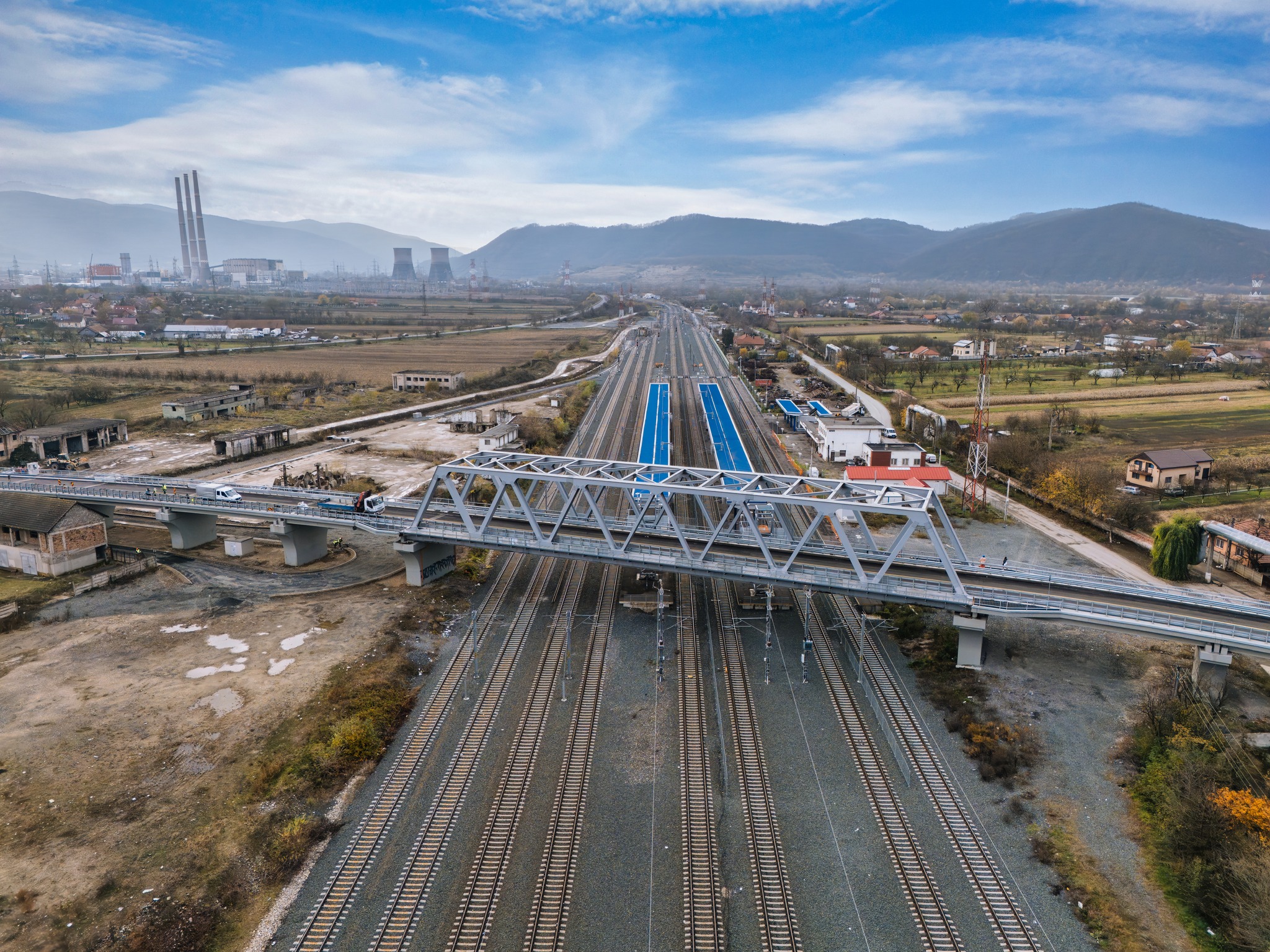 CFR anunță finalizarea modernizării firului II Ilia–Mintia pe traseul Gurasada–Simeria pentru viteze de până la 160 km/h