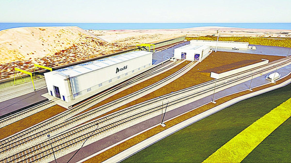 Adif AV lansează licitația de 32,75 milioane euro pentru baza de mentenanță a liniei de mare viteză Lorca–Almería construită la Níjar