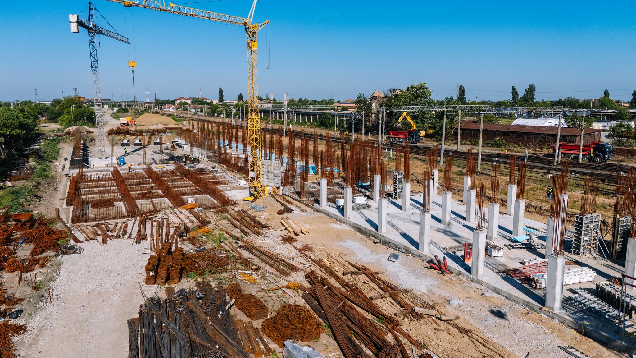 Continuă lucrările la Lotul 3 din stația Timișoara Nord parte a proiectului major de modernizare feroviară pe ruta Arad - Timisoara - Lugoj