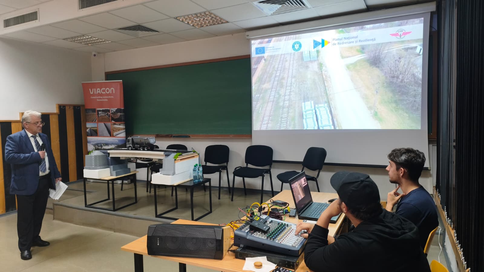SRCF Iași prezintă proiectele strategice pentru modernizarea infrastructurii feroviare la Conferința „Infrastructuri de Transport: Inovație, Siguranță și Performanță”