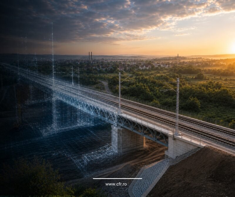 CFR finalizează testele tehnice la viaductul Cârcea realizând astfel ultimul pas înainte de redeschiderea circulației