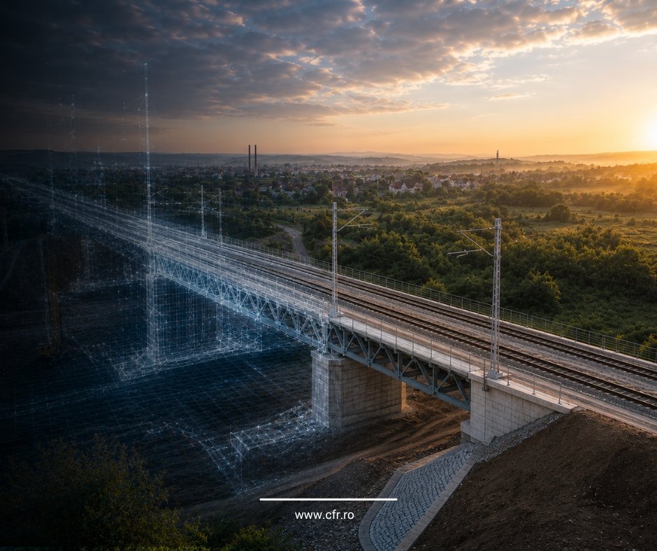CFR finalizează testele tehnice la viaductul Cârcea realizând astfel ultimul pas înainte de redeschiderea circulației