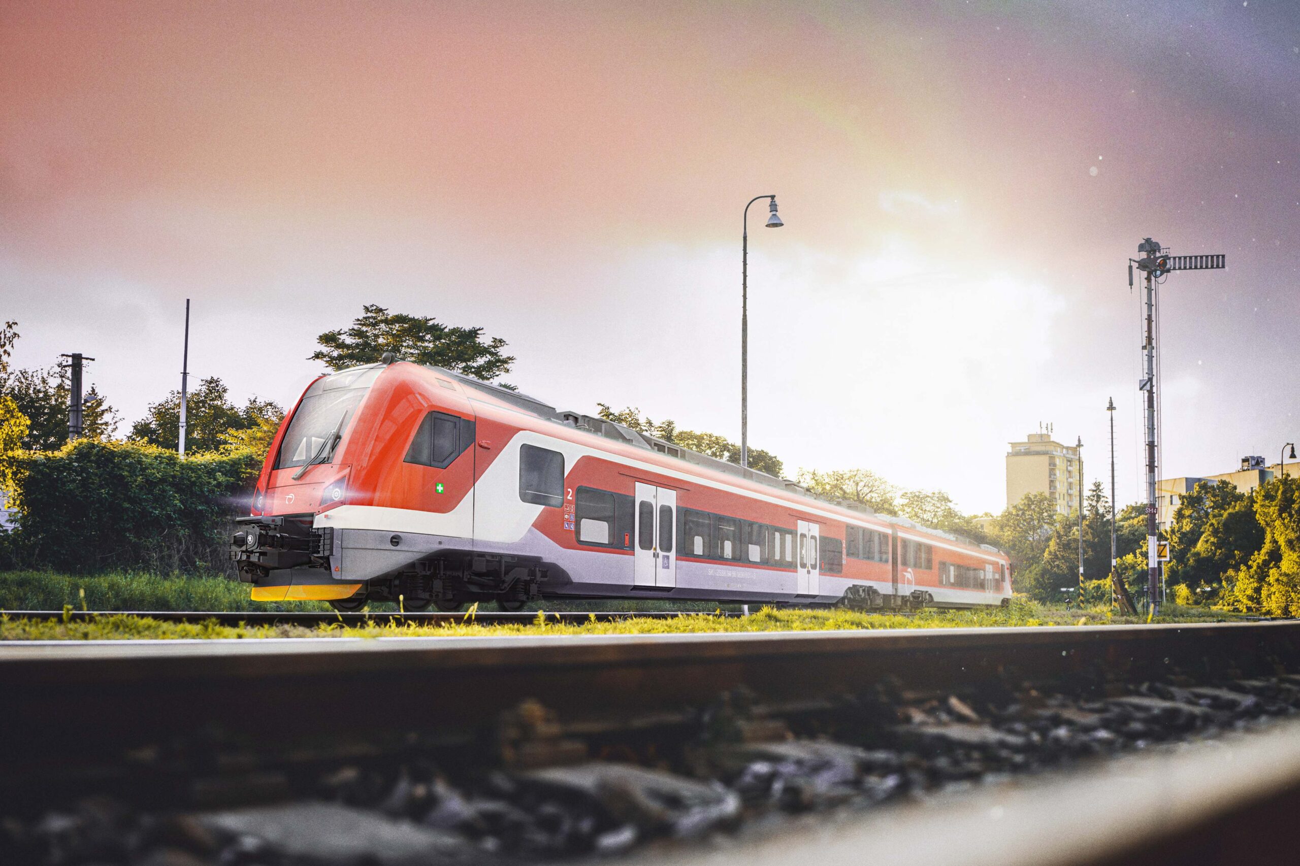 ZSSK obține finanțare europeană pentru 16 trenuri electrice pe baterii destinate modernizării transportului regional din Slovacia