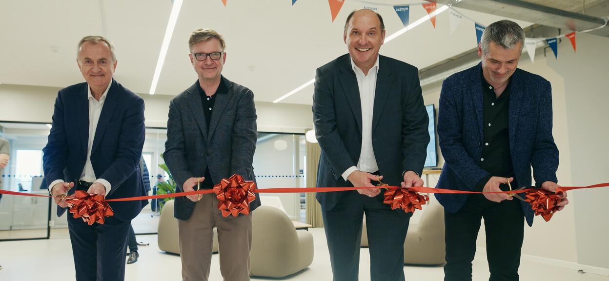 Alstom își reunește expertiza feroviară din Danemarca în noul sediu național din Hvidovre inaugurat în prezența industriei feroviare