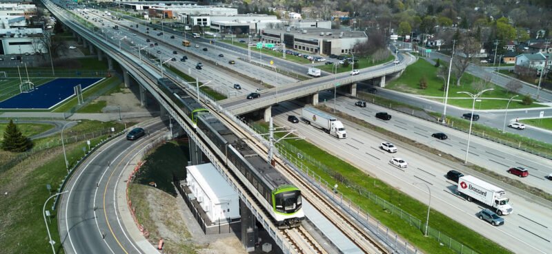 Alstom marchează extinderea REM în West Island Montreal ajungând la 64 km și 23 de stații complet automatizate